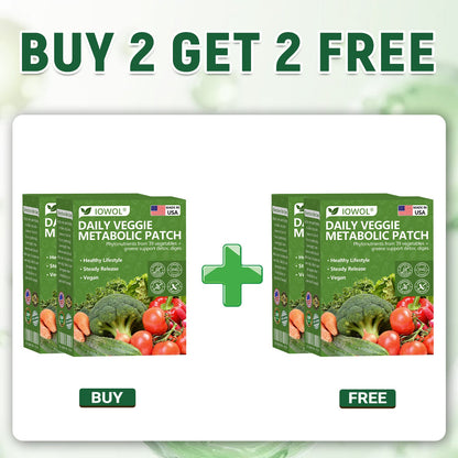 🇺🇸 Boutique officielle | 🥦 Patch métabolique IOWOL® aux extraits de 39 légumes pour soutenir la digestion, la détox et l’énergie au quotidien. ✨